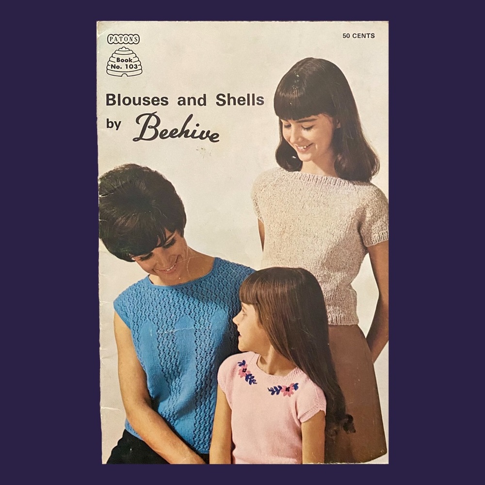 Vintage knitting patterns booklet